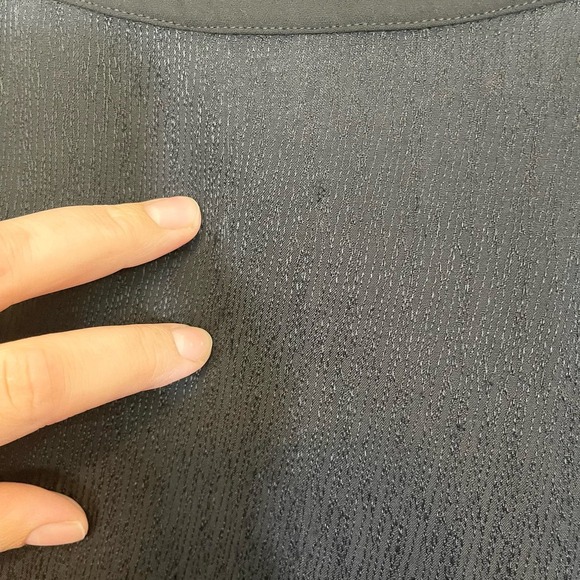 A.P.C. Rue Madame Paris Women Black Boat Pullover Long Cuff Sleeves Blouse Small - Picture 10 of 10